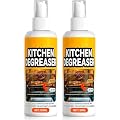 VOKSODHCK Greasekiller Spray, Kitchen Degreaser, Greasekiller BBQ Spray,Grease KillerSpray Grill Cleaner,Grill Degreaser For Outdoor Grill, (2PCS*120ML)