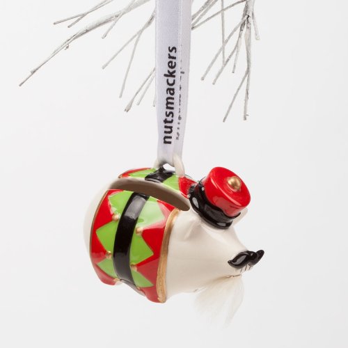 Enesco Money Talks Gift Nutsmacker Ornament, 2-Inch