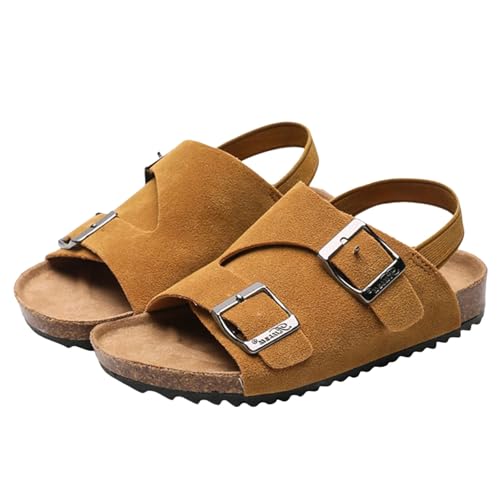 IWIHMIV Toddler Boy Sandals Kids Water Sandals Girls Cute Open Toe Breathable Summer Shoes with Rubber Sole