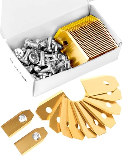 36 Stück Titan Mähroboter Messer - Ersatzklingen Für Mammotion Luba & YUKA Serie