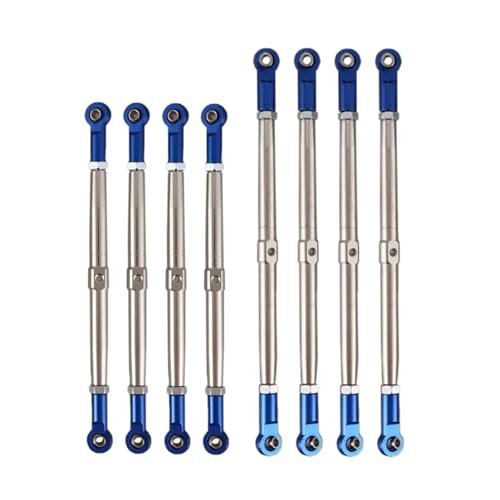 Biellette direction Traxxas E-Revo 2.0 : kit tige de poussée métal 5319X 5338R 1/10