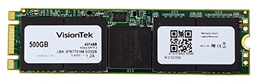 VisionTek Products 500GB M.2 2280 SATA III NGFF Internal SSD 900831