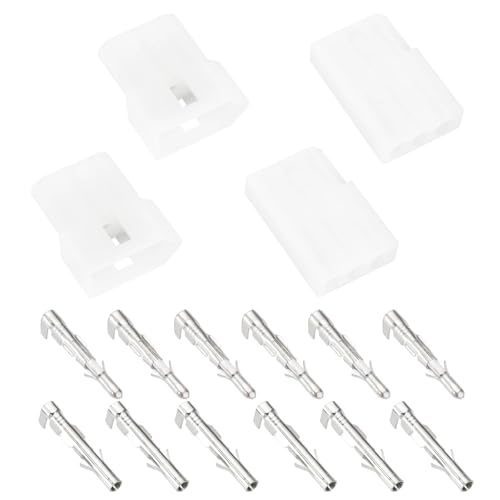 eMagTech 2Set 3 Poliger Steckersatz Stecker Und Buchse Passend für Blinkerschalter Oder Rücklicht Kompatibel mit KTM EXC LC4 Kompatibel mit Husaberg
