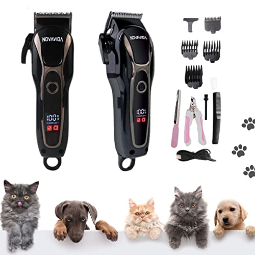 Máquina De Tosa Pet Profissional Bivolt Nova Vida Nd 9902 - Alta Performance