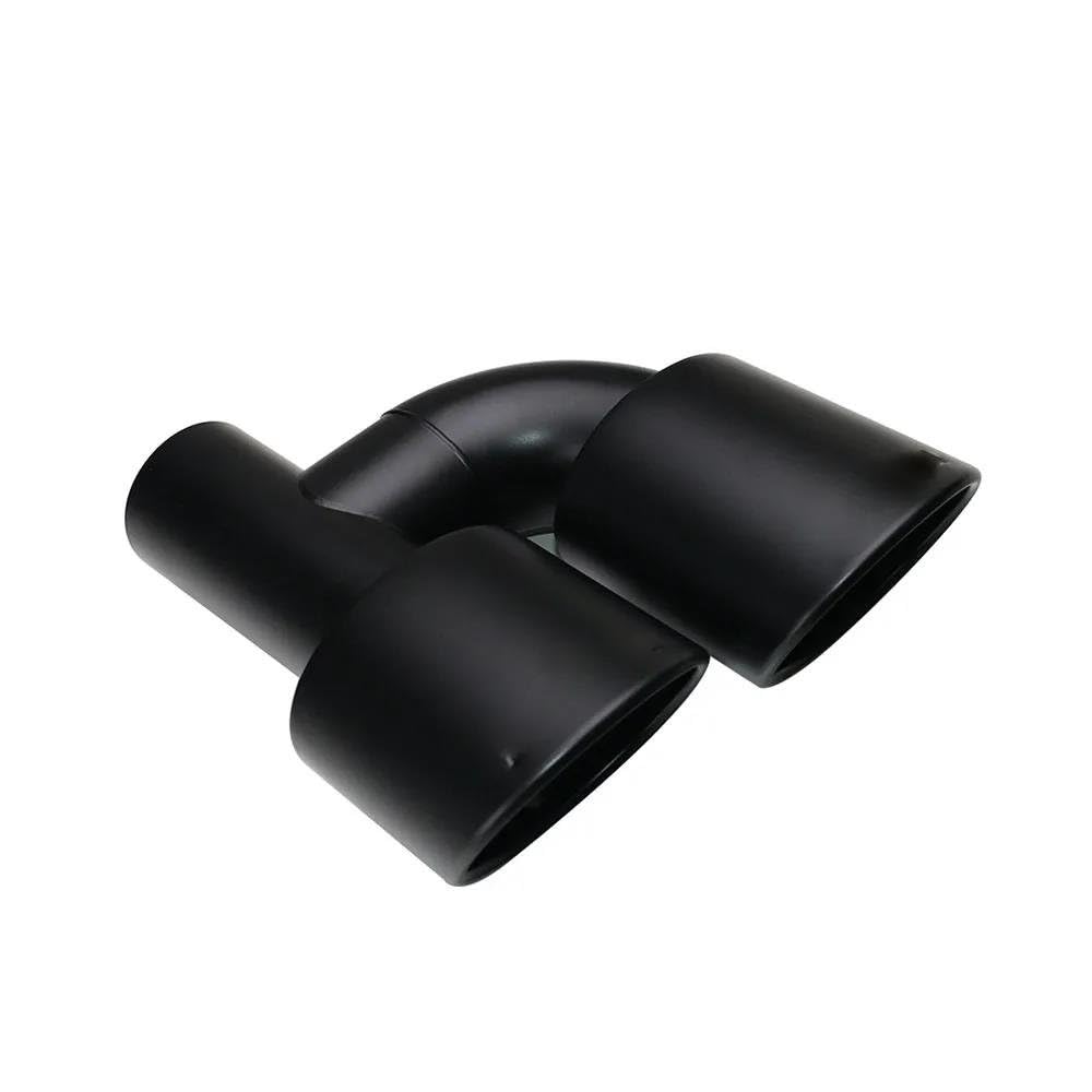 Terminale Di Silenziatore 2 Pezzi Terminale Di Scarico Doppio In Acciaio Inossidabile 63Mm Modificato Per E63 W204 W211 W212 Tubo Di Scarico Per Marmitta