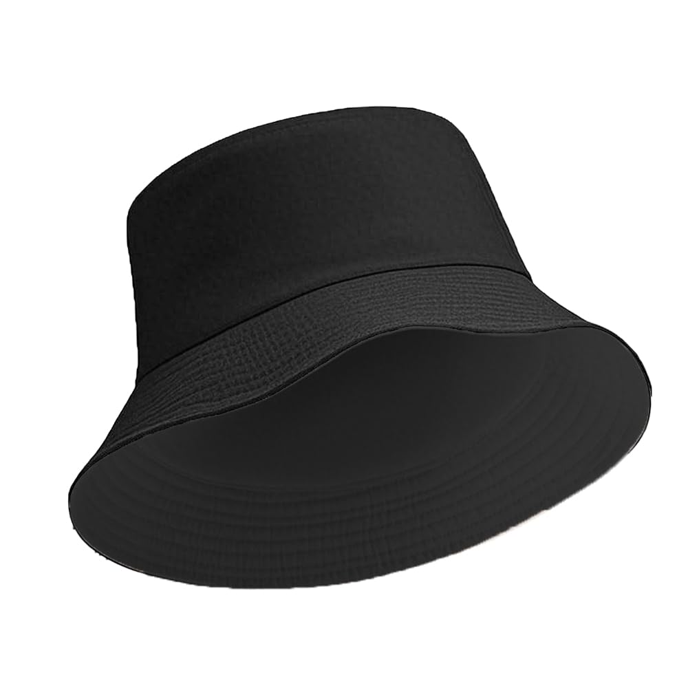 Bucket Hat for Men Women Sun Hat Beach Travel Fishing Hat Double Side Wear