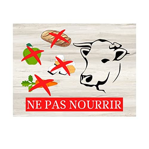 Chien Berger Australien Panneau Autocollant "Attention Au Chien" Berger Allemand Noir, Résiste Stop Pub