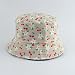 Sombrero Pescador Gorras Hombre Mujer Sombrero De Cubo Moda para Mujer Sombreros para El Sol Sombrero De Panamá Floral Hombres Gorra De Pescador-Beige