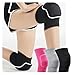 FDJZKFDU Knee Pads Sports Compression Knee Pads Elastic Knee Protector Thickened Sponge Support For Dancing Roller Volleyball Training Knees Brace(Blue,S 25-45kg)