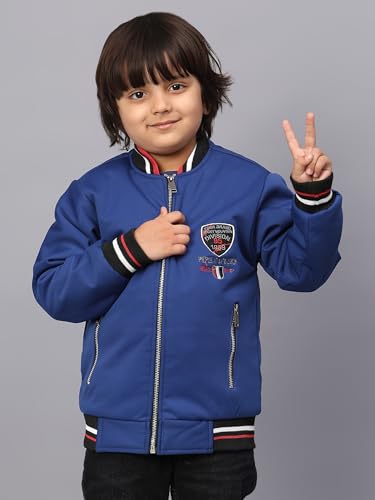 Sky Heights Boy's Parka Coat (JK DIVSN_Blue_4-5 Years) - Image 2 thumbnail