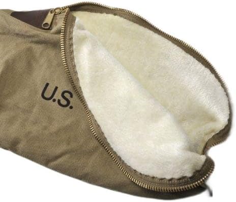 M1 Garand Fleece Lined Canvas Case with Carry Strap Marked JT&L 1942 Khaki Color