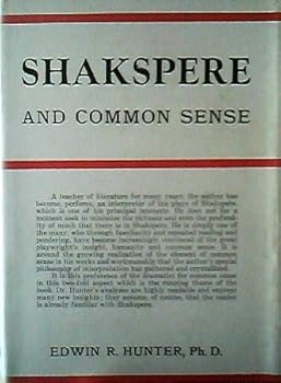 Hardcover SHAKESPERE AND COMMON SENSE. Shakespeare. Book