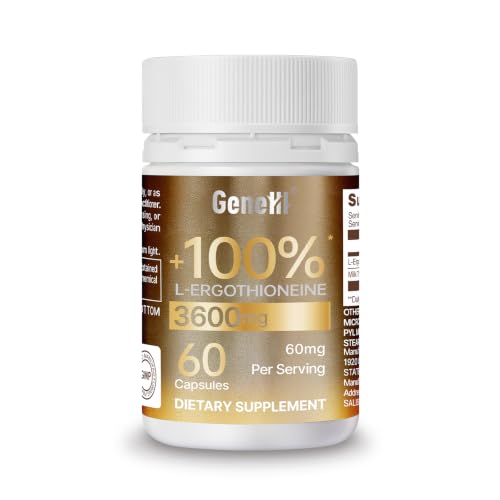 GENEIII L-Ergothioneine with Milk Thistle