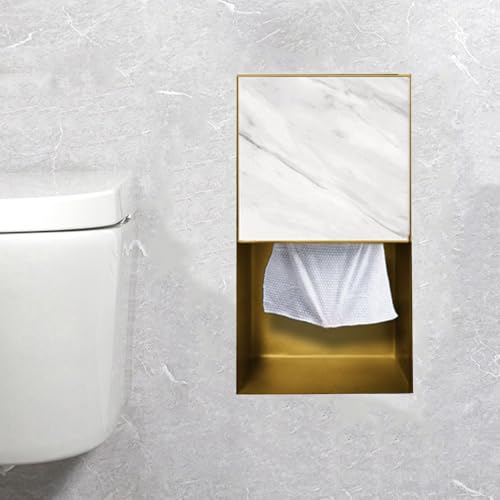 Niche de rangement douche encastrable au design architectural épuré