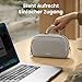 tomtoc Kabeltasche Zubehörtasche, Reise EDC Elektronik Organizer Tasche Kabelorganizer Tech Pouch Bag für Laptop Zubehör, Powerbank, Ladekabel, Ladestecker, Festplatte, DJI Osmo Pocket 3
