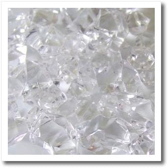 3dRose Alure of Diamonds 10x10 Iron on Heat Transfer for White Material