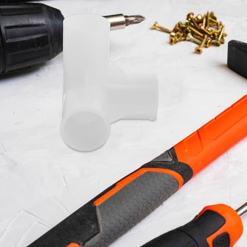 Conector para Armario de Plástico 22mm de T de 3 Vías Unión de Repuesto 20 Piezas 6