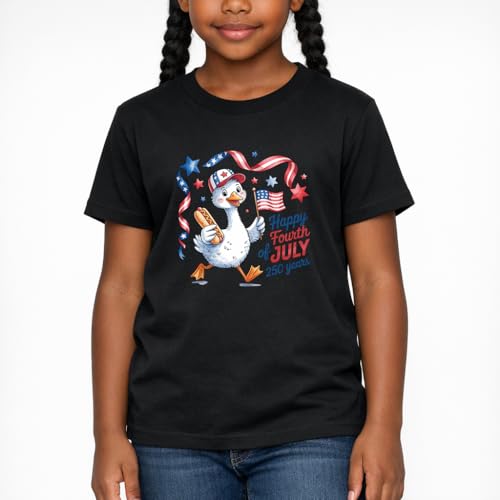 Image of Boys Constitution Day 250 Anniversary USA Shirt Independence Shirt 3-8T | for Kids Boys Girls Toddlers 3T-8T, 4th of July Dinos Flag Patriotic Tee, Independence Day