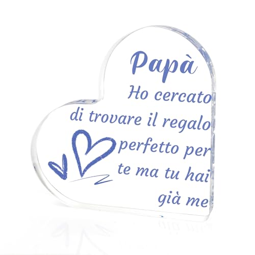 Regalo papà festa del regalo natale papà papa idee regalo festa del papà regali per papà regali per la festa del papa ornamenti decorativi regali per papà idee