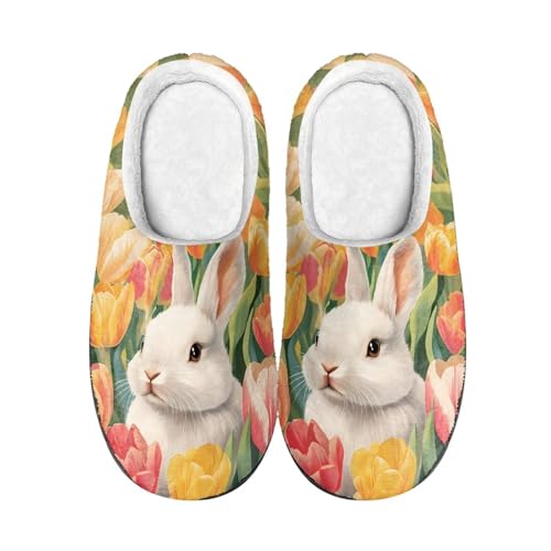 Veniyate House Slippers for Women Size 5.5-12 Anti-slip Winter Warm Sandals
