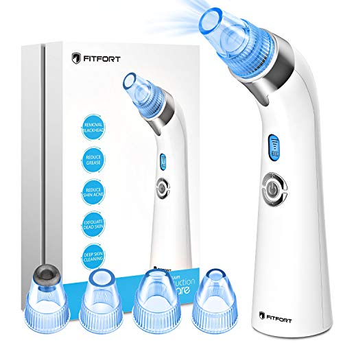 Mitesserentferner Porenreiniger Vakuumsauger Mitesser Entferner - [2020 Verbesserte] USB Port 5 Einstellbarer Saugkraft Pickelsauger Elektrisch mit 4 Austauschbaren Reinigungsaufsätzen