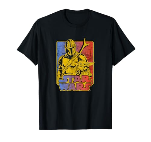 T-shirt Star Wars Mandalorian vêtement coton col rond pour homme et femme