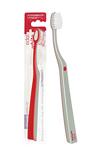 Preisvergleich Produktbild edel + white Ultrasoft Flosserbrush Zahnbürste VSD