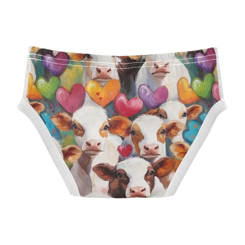 Wusikd Cute Calves Boys' Underwear Cotton Boys Briefs Soft Toddler Underwear 2T2