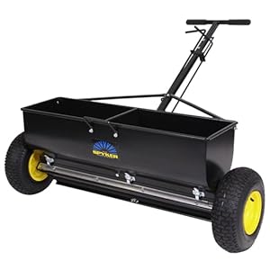 Spyker P70-12010 Commercial Drop Spreader, Black