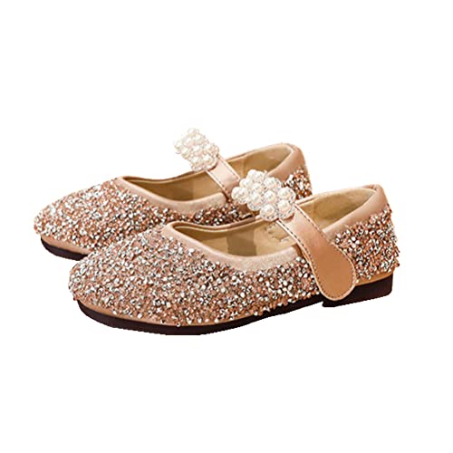 MATERUIEYES Microfiber Soft Shoes Dance Shoes Girls Single Shoes