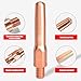 10Pcs/set Welding Torch Accessories Consumables 0.8/1.0/1.2/1.4/1.6mm Torch Nozzle Tip Holder Welding Equipment Temperature Tip