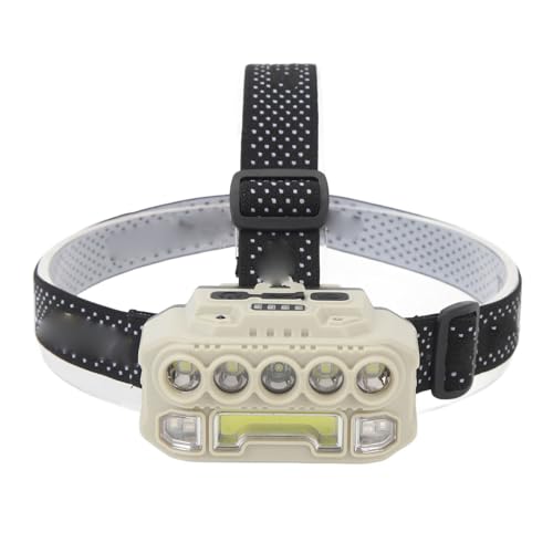 Linterna frontal potente con iluminación LED de alta intensidad USB