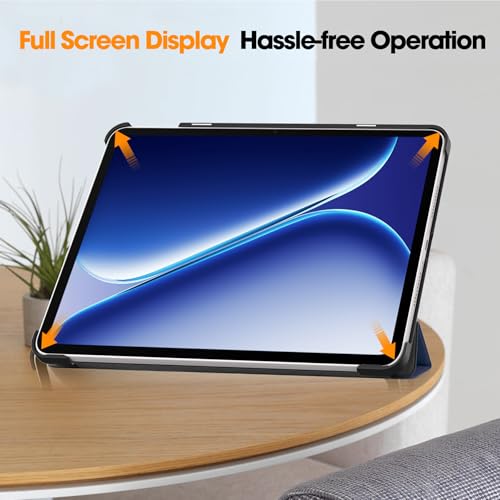 Image of ProElite Case Cover for OnePlus Pad Go 2 12.1 inch Case, Slim Trifold Flip case Cover for OnePlus Pad Go 2 12.1 inch Tablet [Auto Sleep Wake Feature], Dark Blue