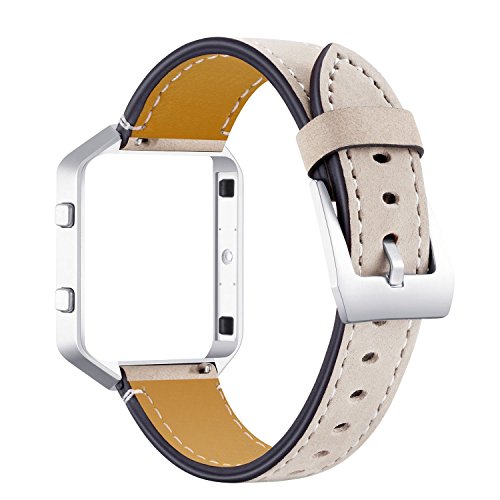 AISPORTS - Correa de repuesto para Fitbit Blaze con marco, correa de...