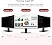 Pozlle [5 Pack] 24 Inch Computer Privacy Screen Shield for 16:9 Widescreen Desktop Monitor - Anti-Glare Blue Light Privacy Filters and Anti Spy Privacy Screen Protector Film