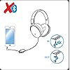 sennheiser hd 4.30g micro casque circum auriculaire fermé compatible avec android blanc