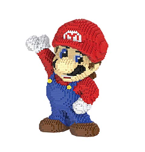 HYJYXQ Nano bloques de construcción, micro bloques de muñeca de mano elevada, rompecabezas 3D, juguete de ladrillo, mini bloques de construcción regalo para niños (2497 piezas) Cover