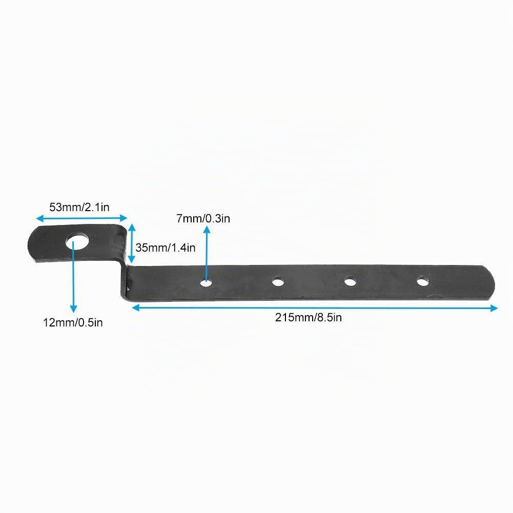 Modifica kit staffe di montaggio valigie laterali moto universale in ferro