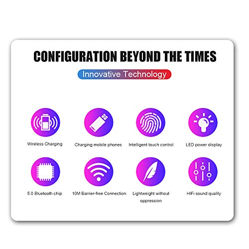 Adaskala G6S BT Fones de ouvido 8D fones de ouvido estéreo sem fio Mini fone de ouvido sem fio com 3