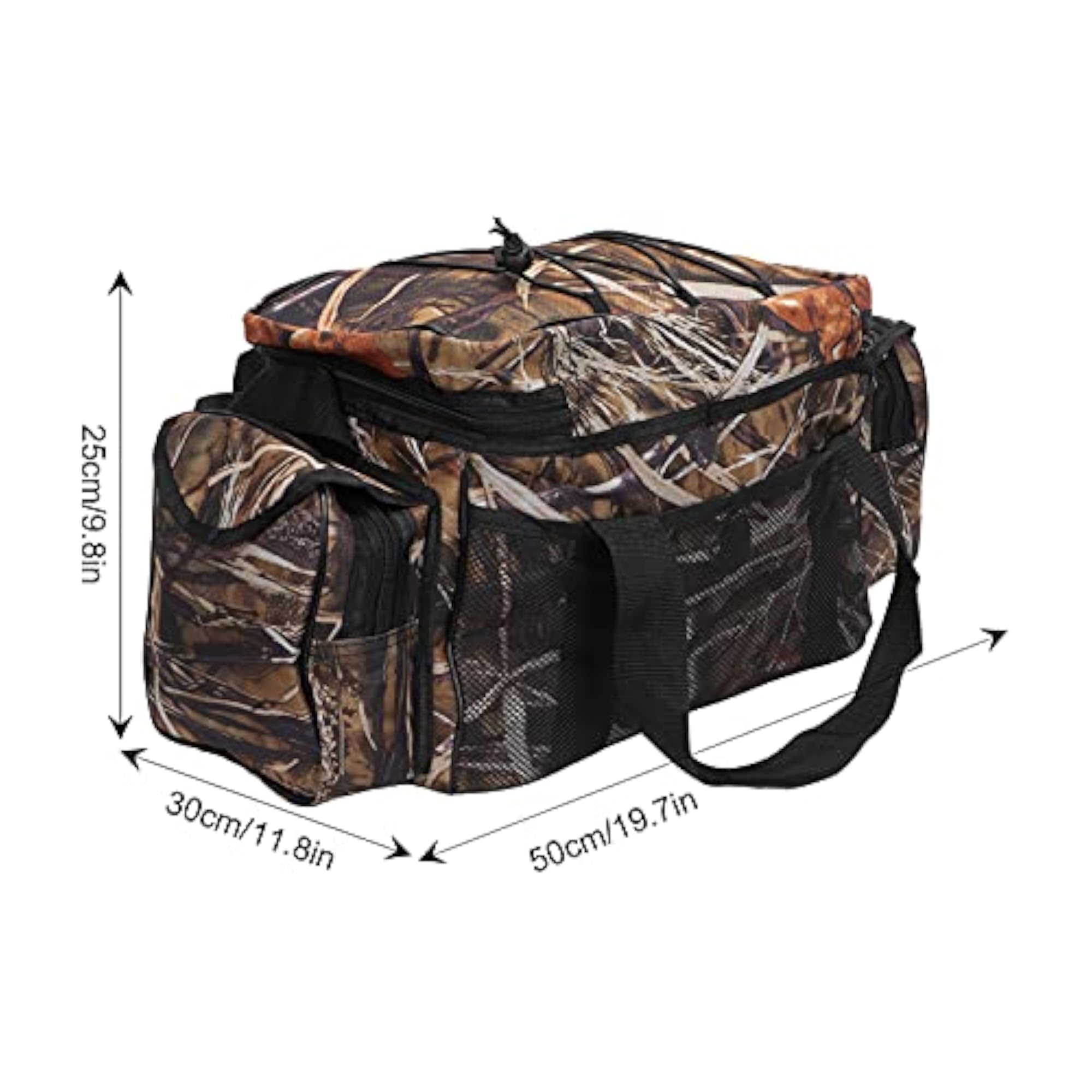 Fishing Tool Bag, Large Capacity Fishing Messenger Bag