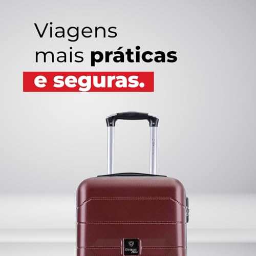 Swiss Move, Mala de Viagem, Tóquio, De Bordo, Pequena, 4 Rodas - Vinho