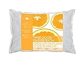 Canadian Down & Feather Co - Soft Support White Goose Feather Pillow Standard Size - 255 TC Shell...