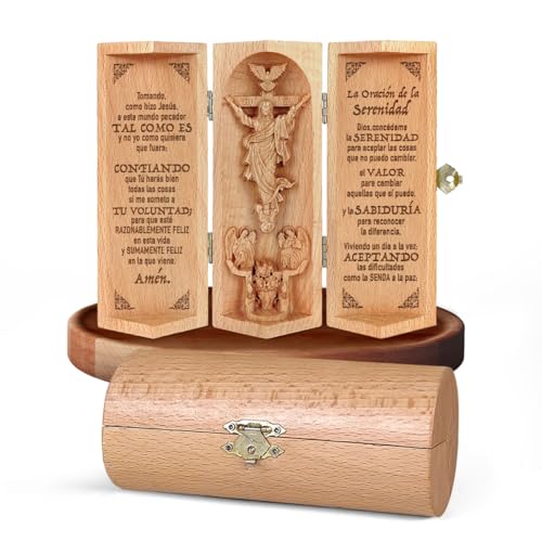Jesuspirit wooden statue: openable Jesus sculpture