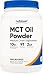 Nutricost MCT Oil Powder 2LBS (32oz) - Great for Ketosis and Ketogenic Diets - Zero Net Carbs - Made in The USA, Non-GMO + Gluten Free