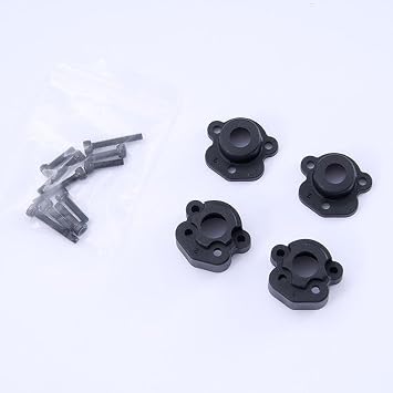 FMS FCX10 Rc Car Parts RC Crawler RC Trucks Parts Replacement Accessory for 1/10 Toyota LC80 Rear Axle Cover Parts