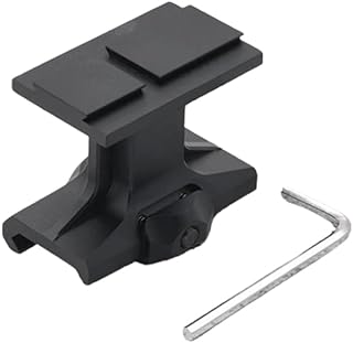 Tactical REP Style Optic Scope Mount Compatible with ACRO P1 Red Dot Sight, 1.93" Centerline Height, Riser Mount Base for Hunting, Fit 20mm Picatinny Rail, Black - AWETHE