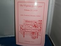 The Virginia Genealogist, Volume 23, 1979 078840086X Book Cover