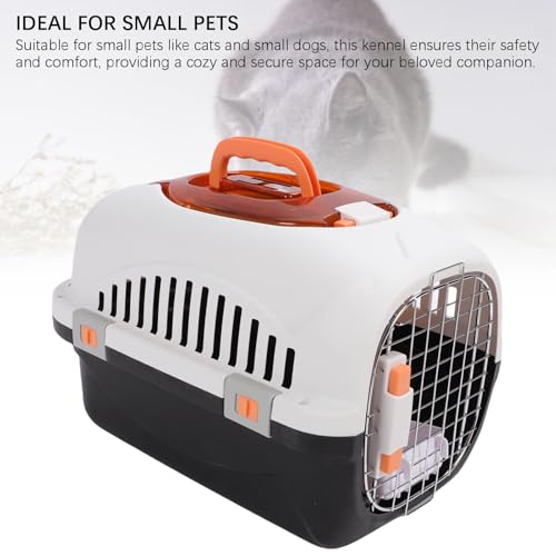 Asixxsix Kennel de Cachorro, Caixa de Cães Destacável Com Janela e Alça Superior, Portador de Animai