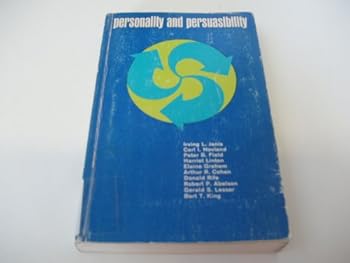 Paperback Personality and Persuasibility Book