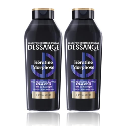 DESSANGE - Shampoing Sans Sulfates Réparateur Kératine...